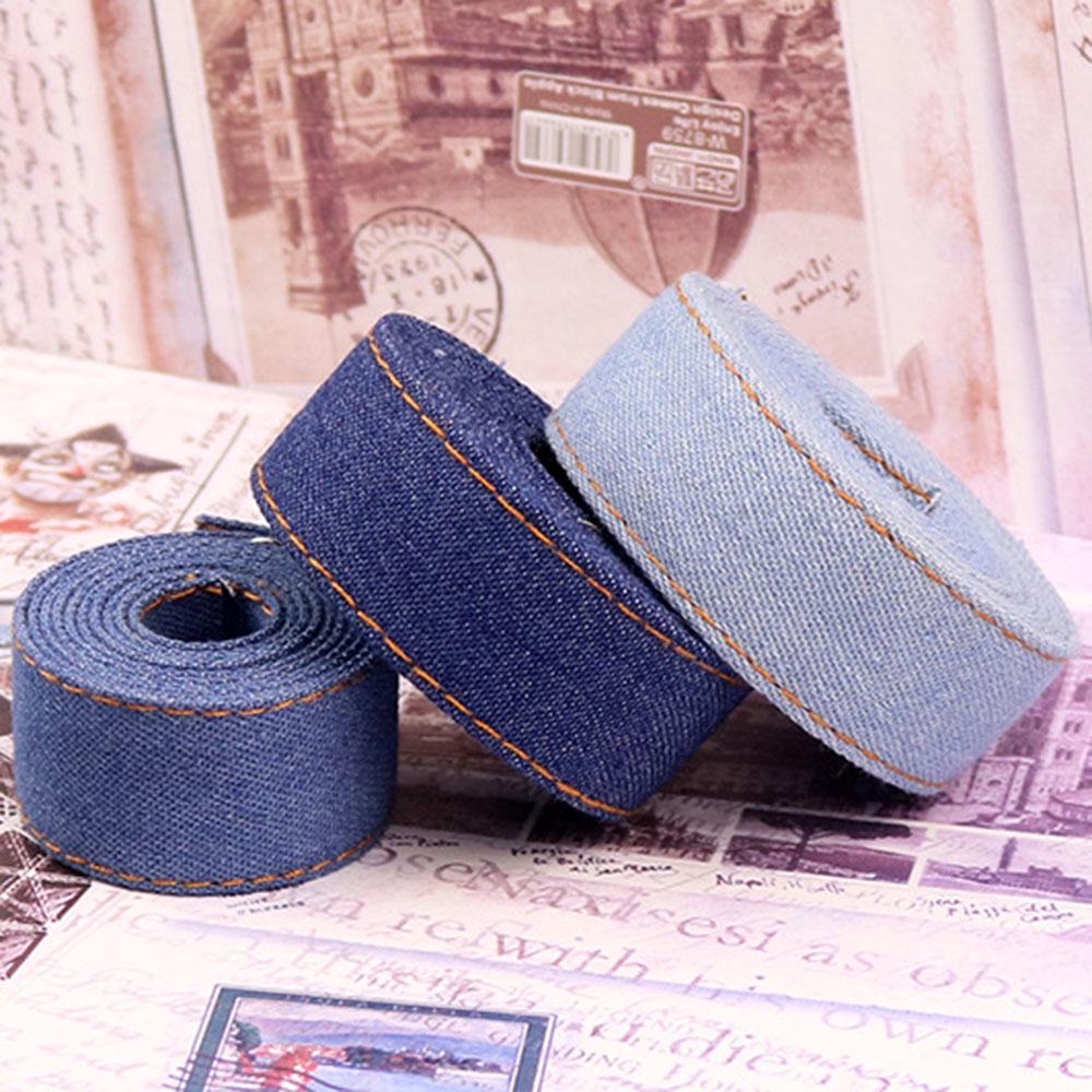 NEC-ZANLY Cuộn vải jean làm nơ trang trí