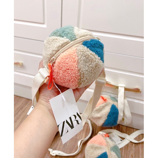 Túi đeo chéo zara cho bé hình quả bóng xinh yêu