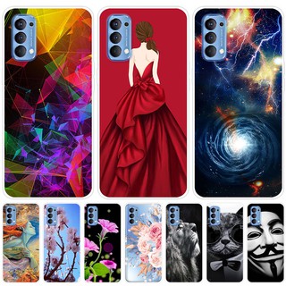 Ốp điện thoại silicon TPU mềm cho PPO Reno 4 chất lượng cao