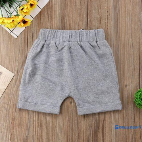 Quần Short Lưng Thun Thời Trang Cho Bé Trai