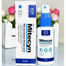 alkin mitecyn 50ml -xịt đặc trị ghẻ