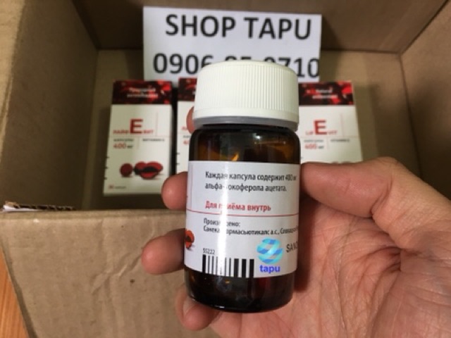Vitamin e zentiva 400mg Nga 30 viên | BigBuy360 - bigbuy360.vn
