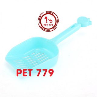 Xẻng hốt phân - dụng cụ hốt phân trong thau cát cho mèo