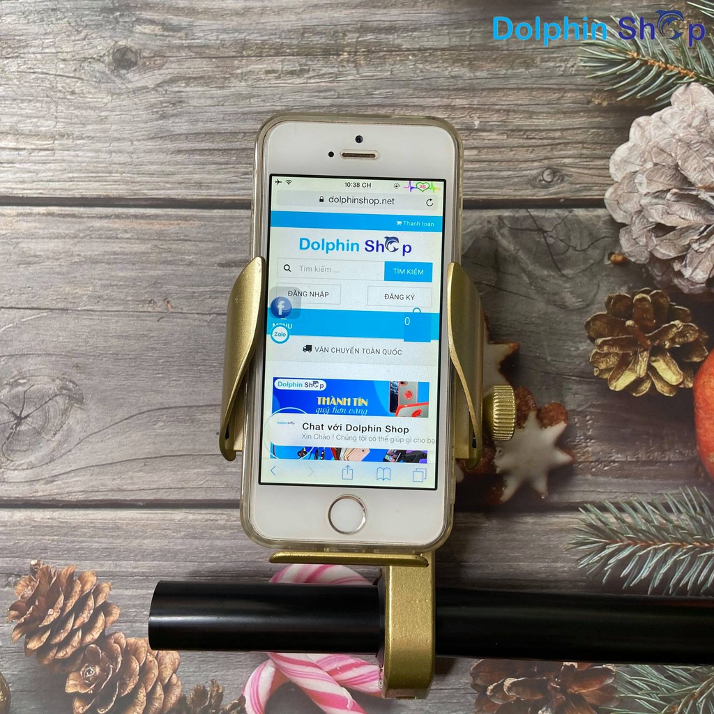 Giá Đỡ Điện Thoại Xe Đạp Bằng Thép Chắc Chắn Gắn Ghi Đông Xe Đạp Tiện Lợi | BigBuy360 - bigbuy360.vn