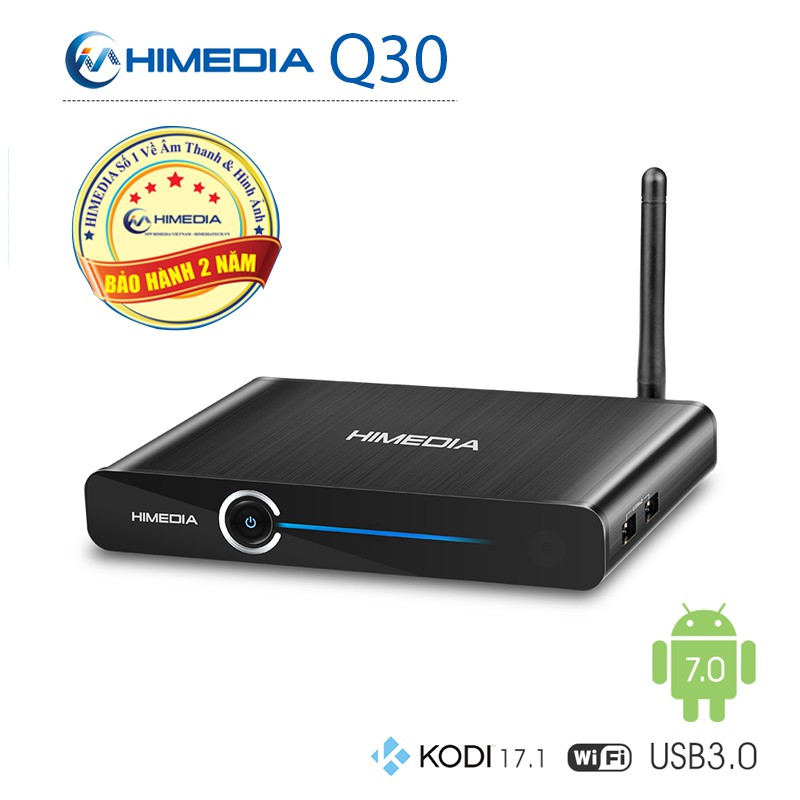 HIMEDIA Q30 – CHIP HISILICON HI3798M V200 QUAD CORE 64BIT, RAM 2G, ANDROID 7.0 CHUẨN MỰC ANDROID BOX 2017