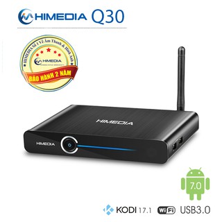Himedia q30 – chip hisilicon hi3798m v200 quad core 64bit, ram 2g, android 7.0 chuẩn mực android box 2017