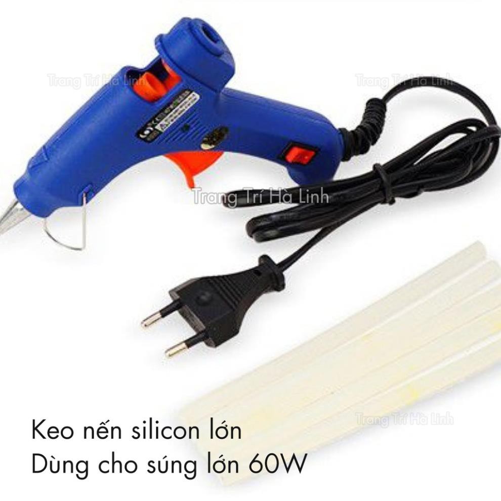 [BÁN CHẠY] Keo Nến Silicon 2 Kích Thước To Và Nhỏ Dùng Cho Súng Bắn Keo Nến Giá Rẻ