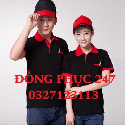 Áo Thun Cổ Trụ Nhân Viên Đài Truyền Hình - Đồng Phục Sự Kiện Theo Yêu Cầu