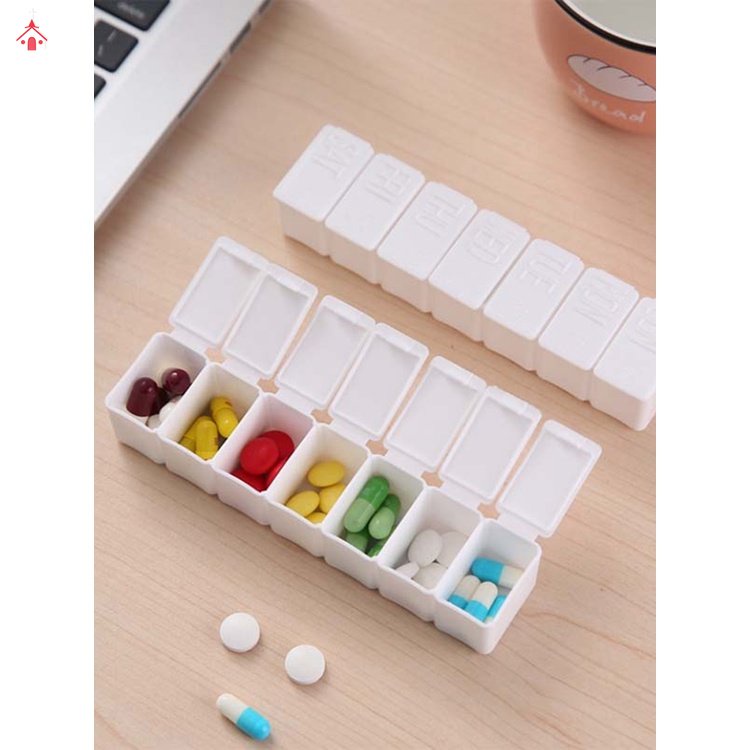 Hộp Đựng Thuốc 7 Ngày Tiện Lợi
