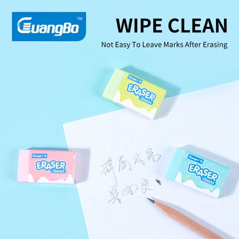 Tẩy học sinh Macarons 4B GuangBo H06033