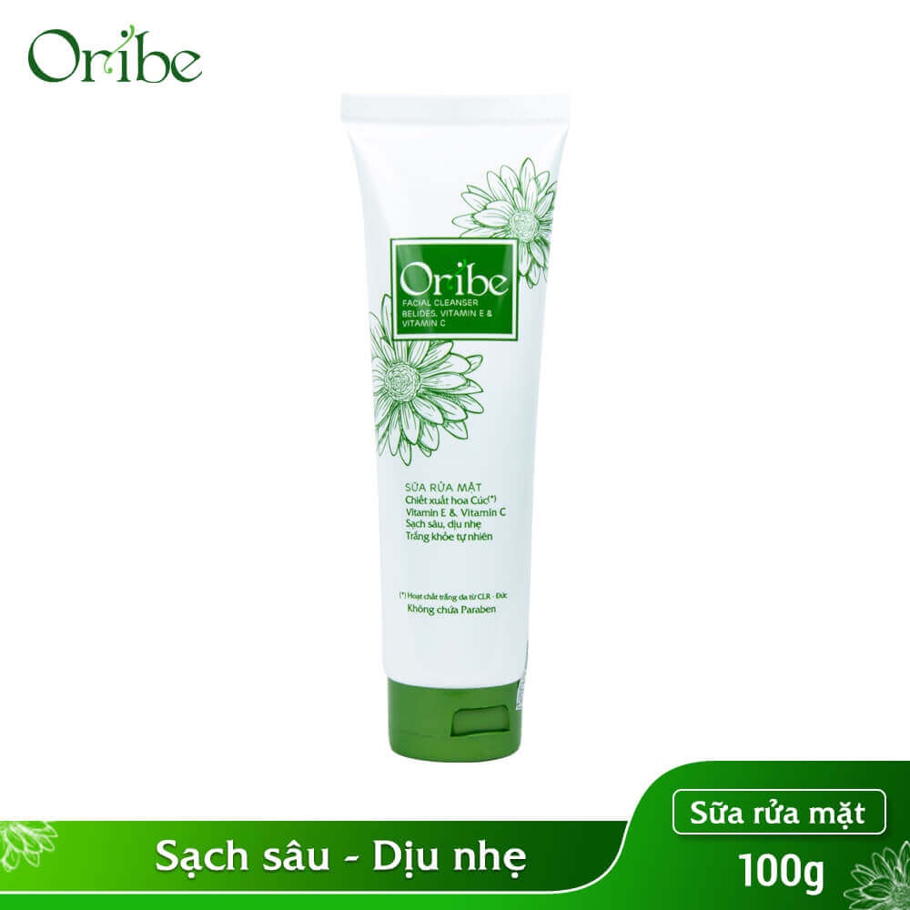Sữa Rửa Mặt Oribe Dưỡng Trắng Tạo Bọt Thu Nhỏ Lỗ Chân Lông Tẩy Tế Bào Chết Sáng Da Dưỡng Ẩm.suckhoechomoinha