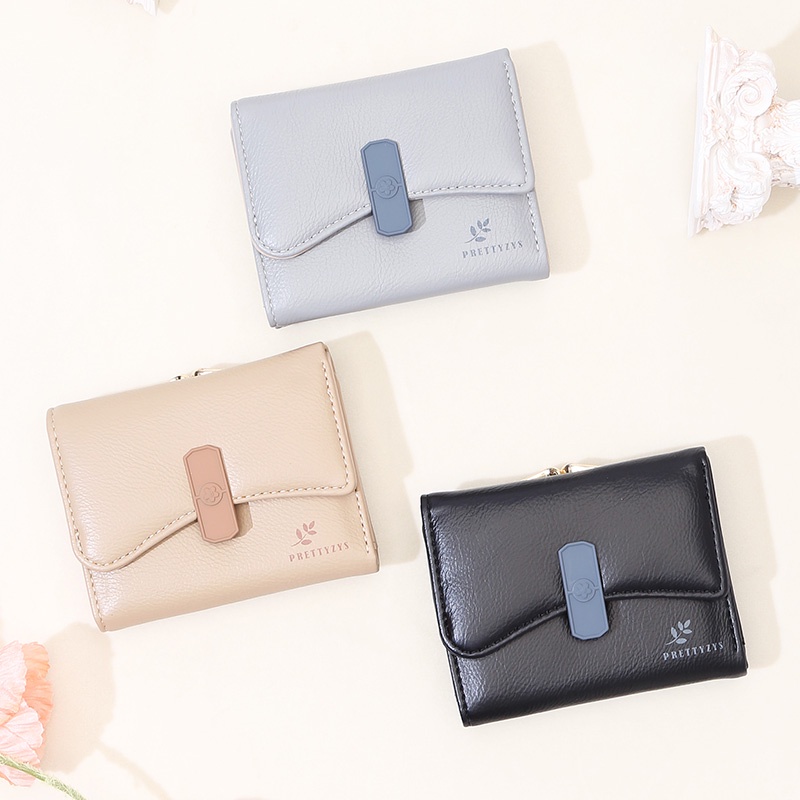 Ví Ngắn Đựng Tiền Xu Và Thẻ Đáng Yêu Cho Nữ