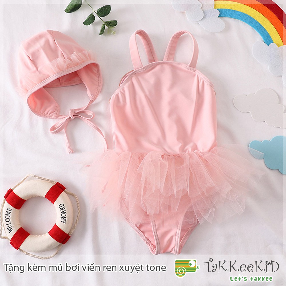 Bộ Bơi Bé Gái Kiểu Dáng Thiên Thần, Bikini Bé Gái Cao Câp Size Từ 1 Đến 6 Tuổi