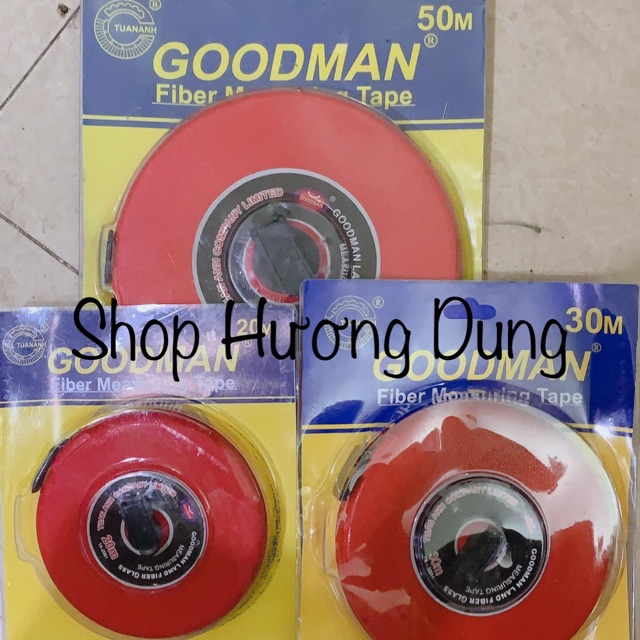 Thước dây Goodman loại 50m, 30m, 20m