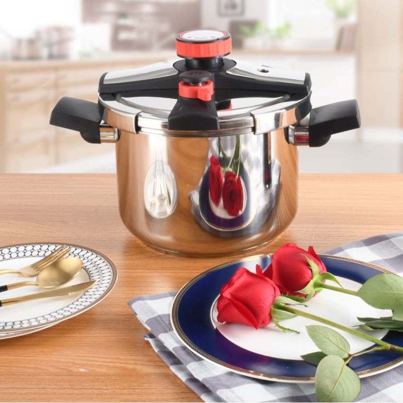 Nồi Áp Suất Kaisa Villa 6L/8L/10L Inox 304 Dùng Được Cho Mọi Loại Bếp