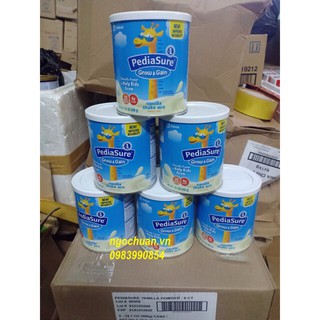 Sữa bột Pediasure hươu cao cổ Pediasure Grow & Gain Hương vani 400g _ ngochuan _ngochuan