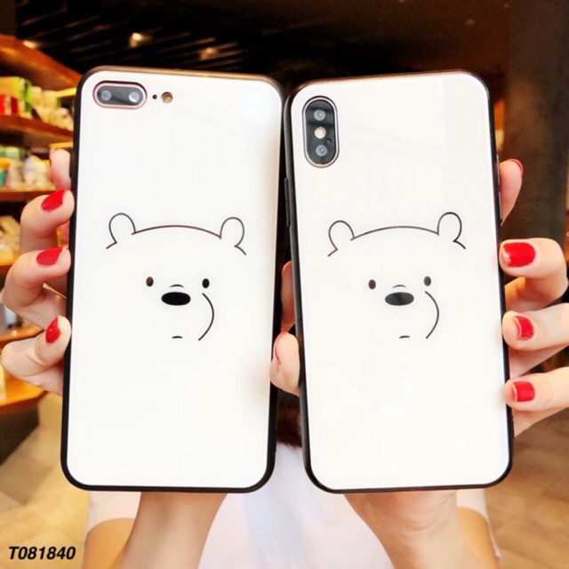 Ốp lưng gấu trắng
