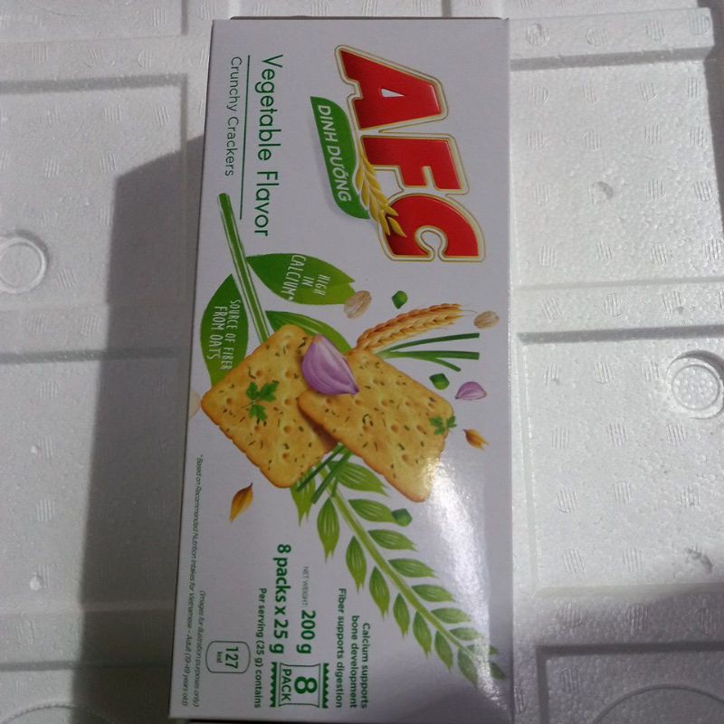 BÁNH AFC VỊ RAU HỘP 200G | BigBuy360 - bigbuy360.vn