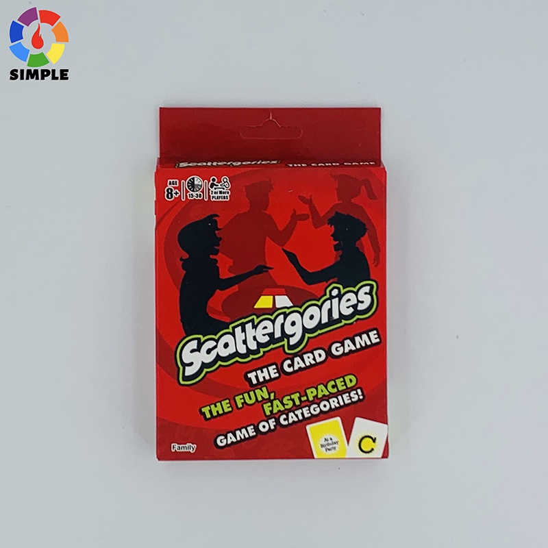 Scattergories The Card Game