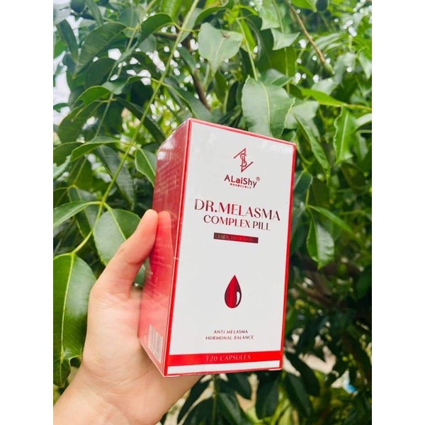 Viên uống đào thải nám sáng da Dr.Melasma Alaishy hộp 120 viên