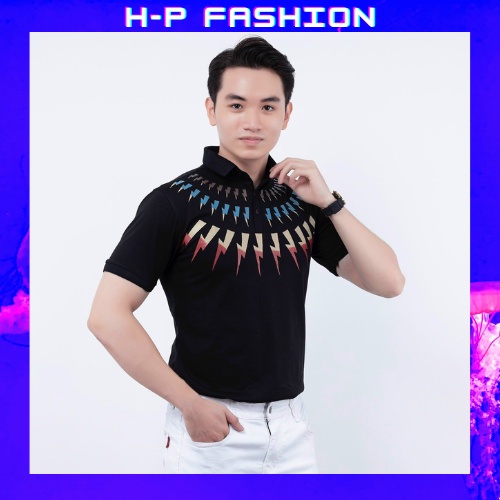 Áo polo nam thời trang Hpfashion, áo thun polo nam vải thun cotton co giãn mềm mịn, form cực chuẩn - ATPLTCS65