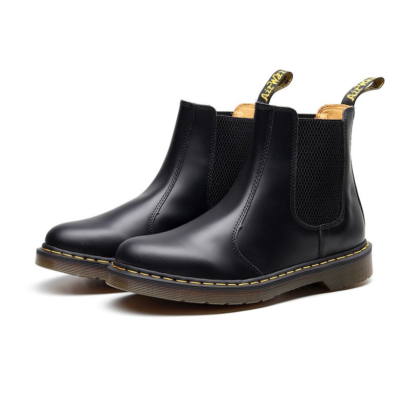 Giày Chelsea boots nam Martin Dr. Martens Air Wair 2976, chất liệu da trơn nhãn đế khâu chắc chắn, tăng 4cm chiều cao