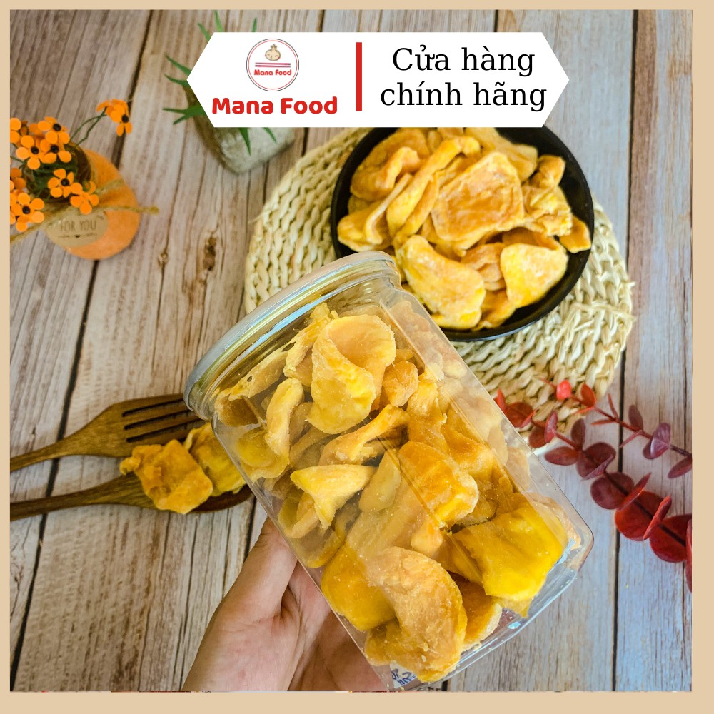 300G Mít Sấy Dẻo Mana Food | Thịt dày, ngọt tự nhiên - Ngon, Chất lượng