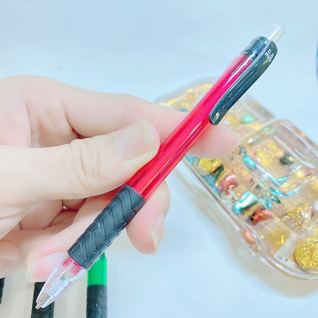 Bút chì bấm Cello cao cấp, Bút chì kim dễ dàng thay ngòi và kèm cục tẩy tiện lợi