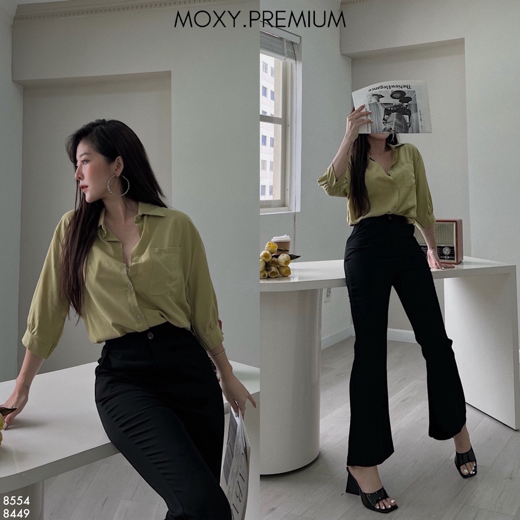 SP008554-Áo somi tay lửng