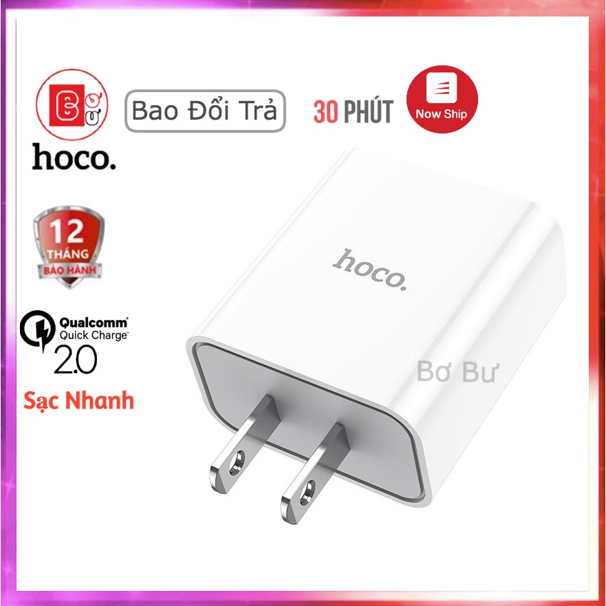 [Bh 12Th] Củ sạc Nhanh 10W Hoco C81 2.1A CHÍNH HÃNG Cốc sạc nhanh, củ sạc Iphone Samsung Oppo Vivo, Vivo,v.v…-Bơ Bư