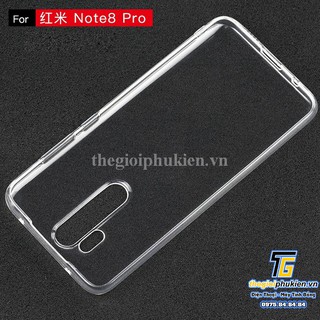 Ốp lưng dẻo trong Xiaomi Redmi Note 8 Pro, Redmi Note 8