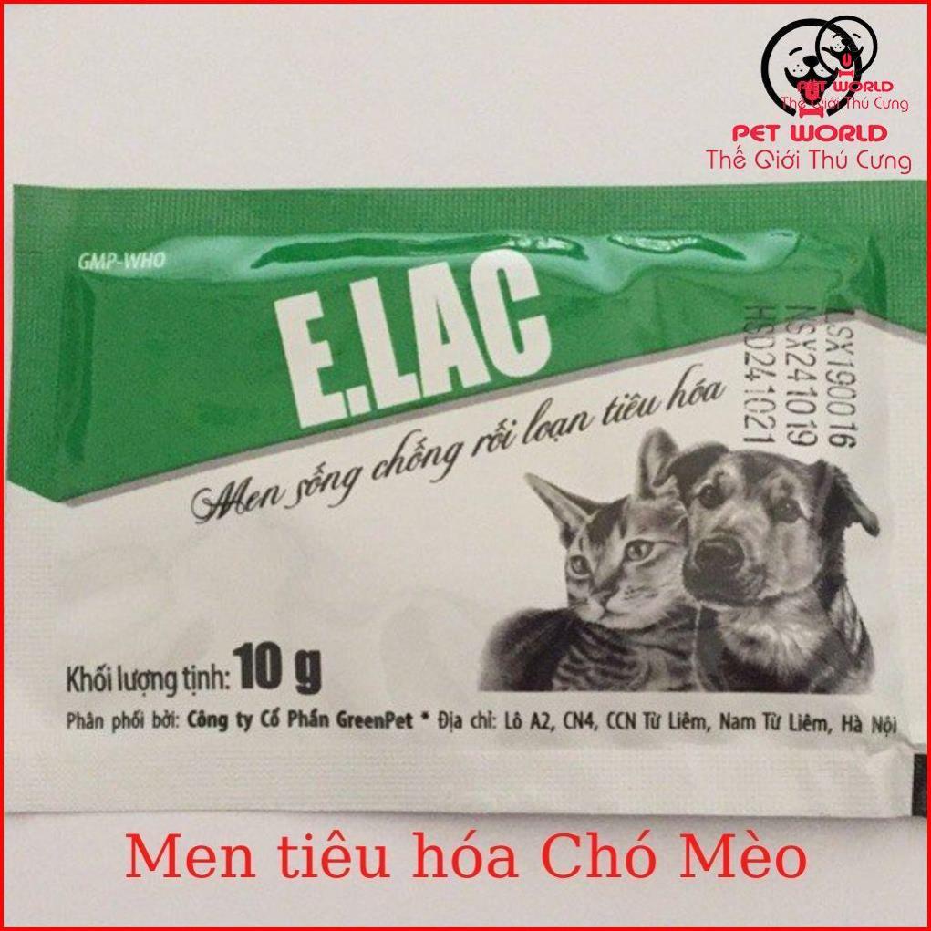 Men tiêu hóa Pet Lac  cho chó mèo gói 10g