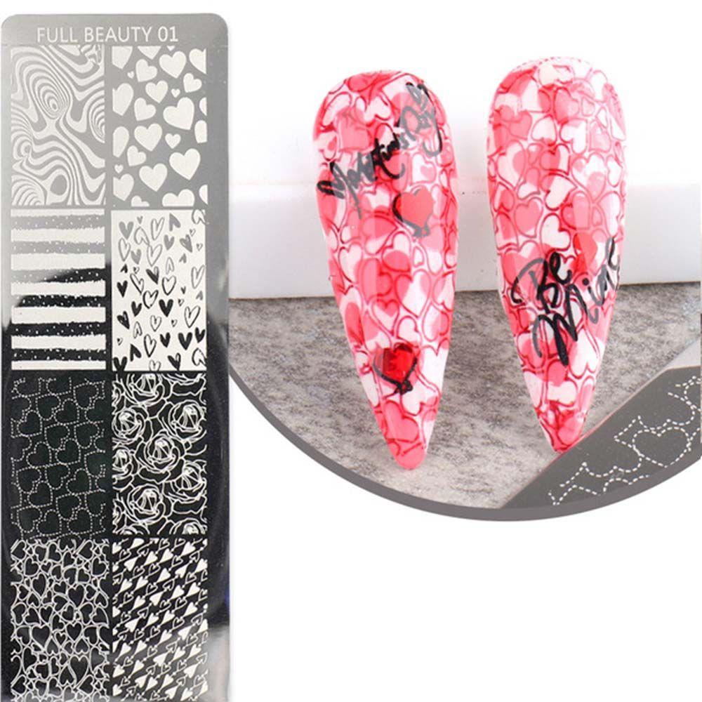 Miếng Dán Trang Trí Móng Tay Họa Tiết Hoa / Đại Dương Xinh Xắn