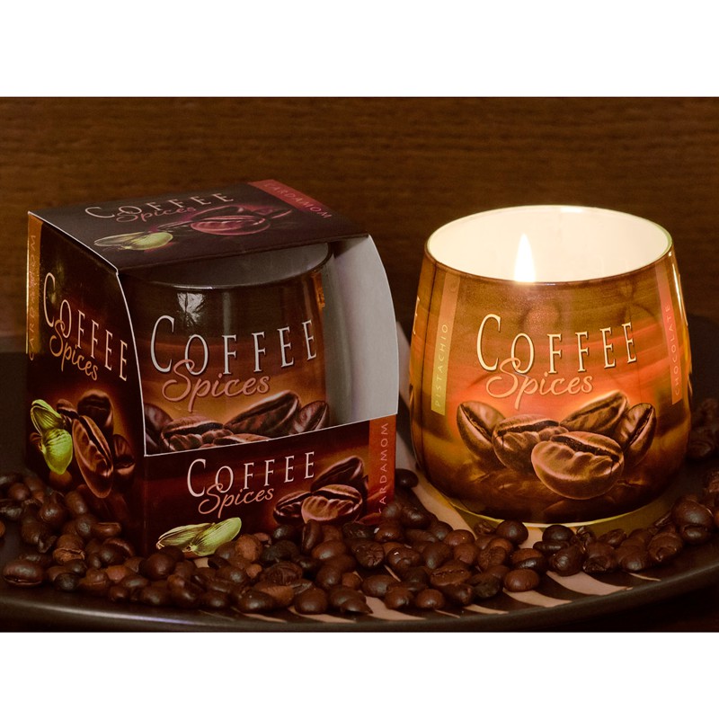 Nến thơm Bartek khử mùi thuốc lá hiệu quả/Ly nến thơm tinh dầu Bartek Coffee