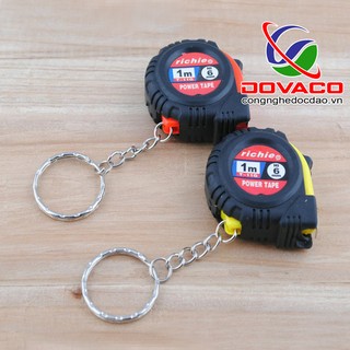 Móc khóa thước rút mini 1m