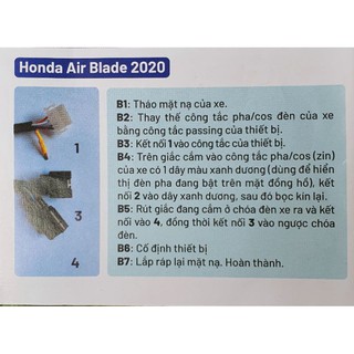 ( 2 NĂM BH ) MẠCH TẮT ĐÈN , PASSING AIR BLADE 2020