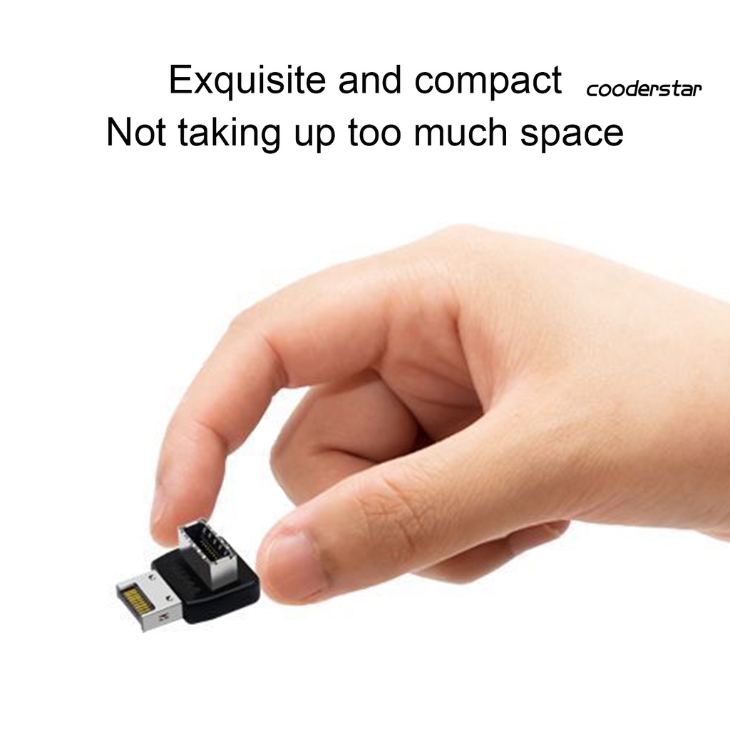 Đầu Nối Bo Mạch Chủ Tốc Độ Cao USB3.1 Type-C - E 90 Độ Cho Máy Tính