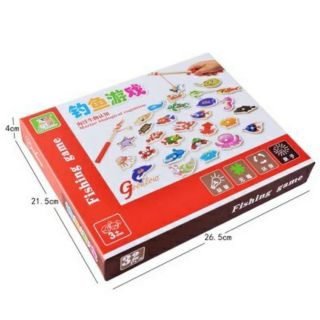 Bộ câu cá sinh vật biển có nam châm.