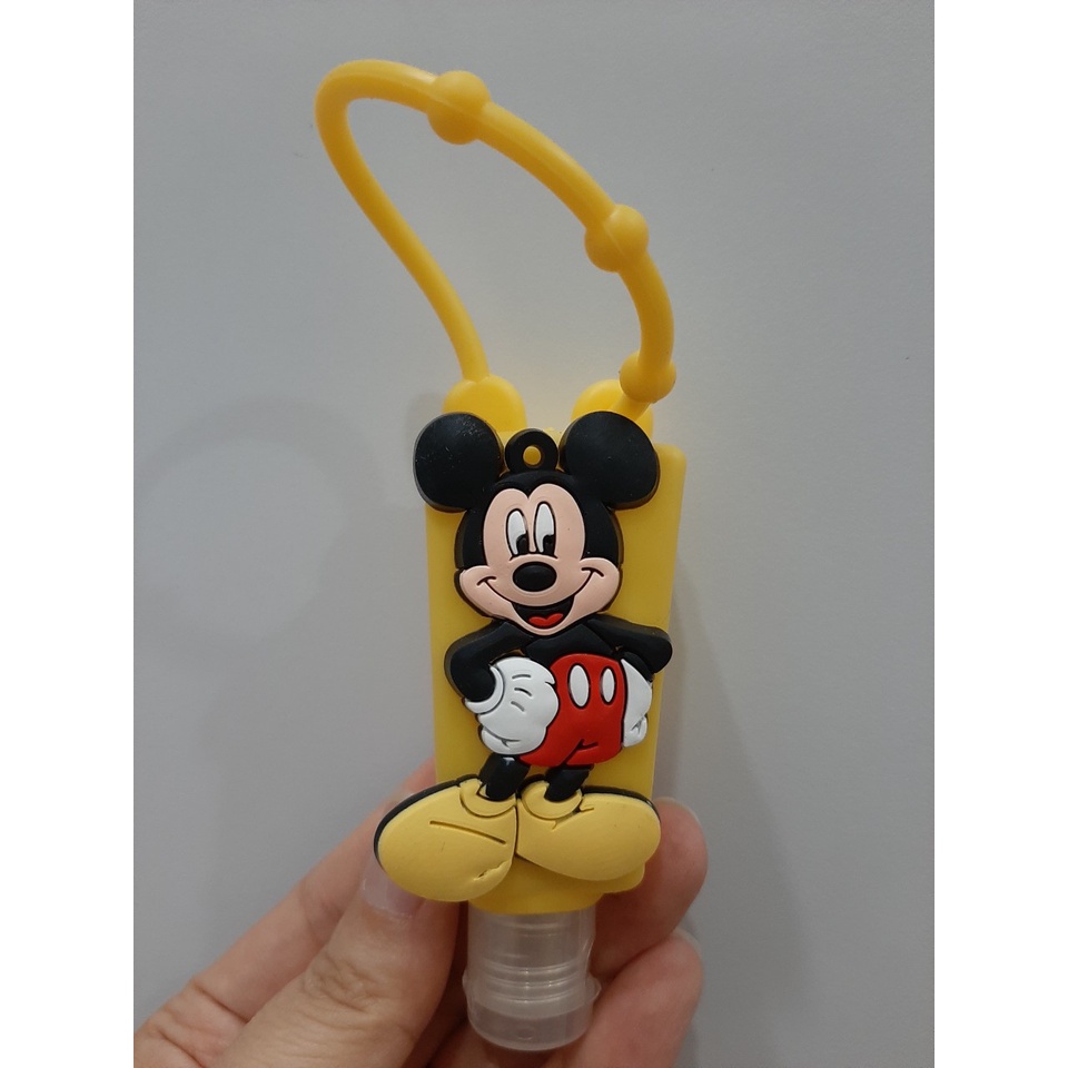 Chai Rỗng 30ml Kèm Silicon Hình Động Vật Cute Dùng Chiết Nước Rửa Tay