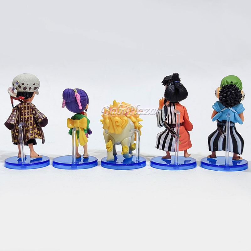 [One Piece] Set mô hình 10in1 Luffy - Zoro - Nami - Usopp - Sanji - Xay Thịt - Robin - Franky - Brook