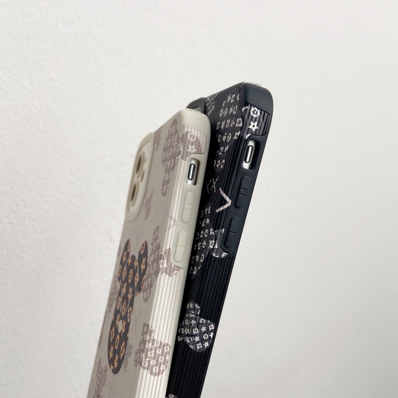 Ốp Điện Thoại Da Cừu Mềm Bảo Vệ Camera Cho iPhone 14 13 12 11 Pro Max XS XR X 8 7 Plus + SE 2020