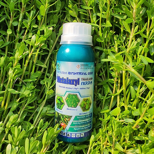 Thuốc trừ bệnh cây trồng Metalaxyl dạng nước Thái Lan, chai 220 ml