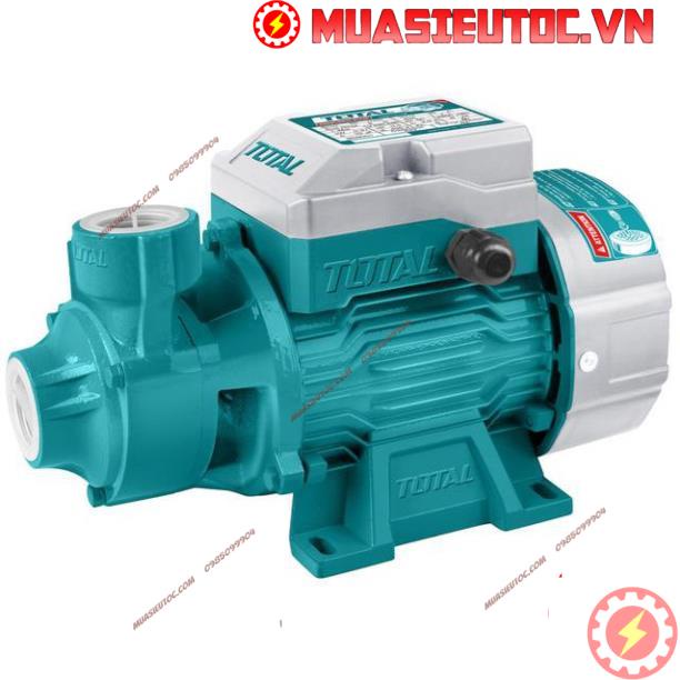 Máy motor bơm nước dây đồng TOTAL 370W ( 0.5 HP ) TWP13706 Chiều cao bơm đẩy 35m độ hút sâu tối đa 5m