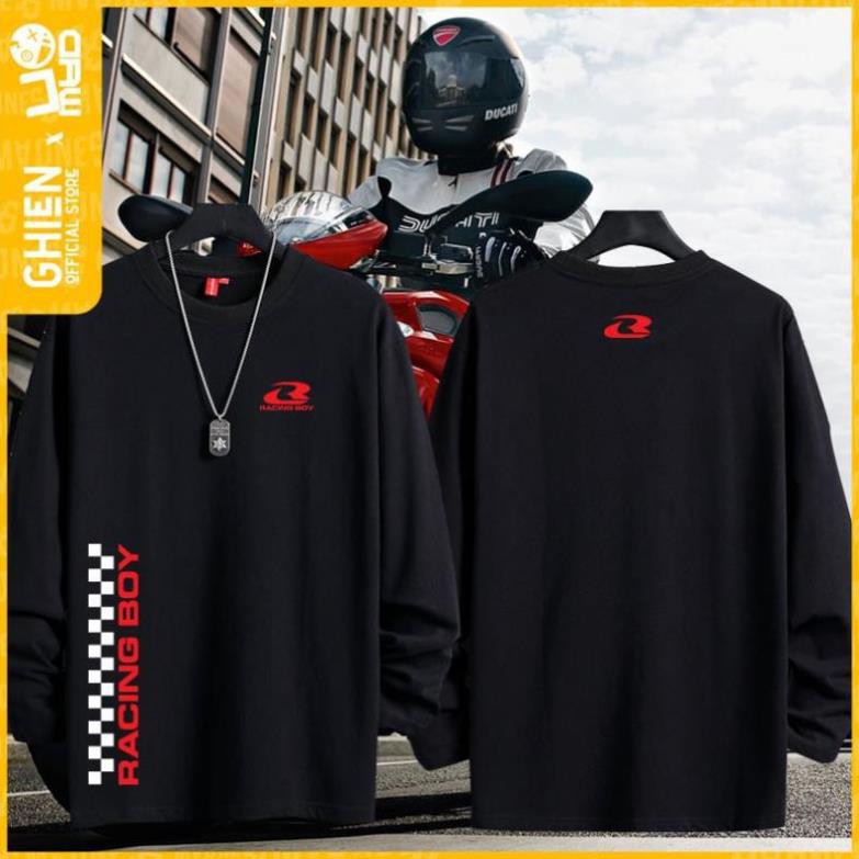 - Áo Thun RCB v.2 Racing Boy TAY DÀI Tay Đua Xe Máy Racing 95% Cotton - shop uy tín