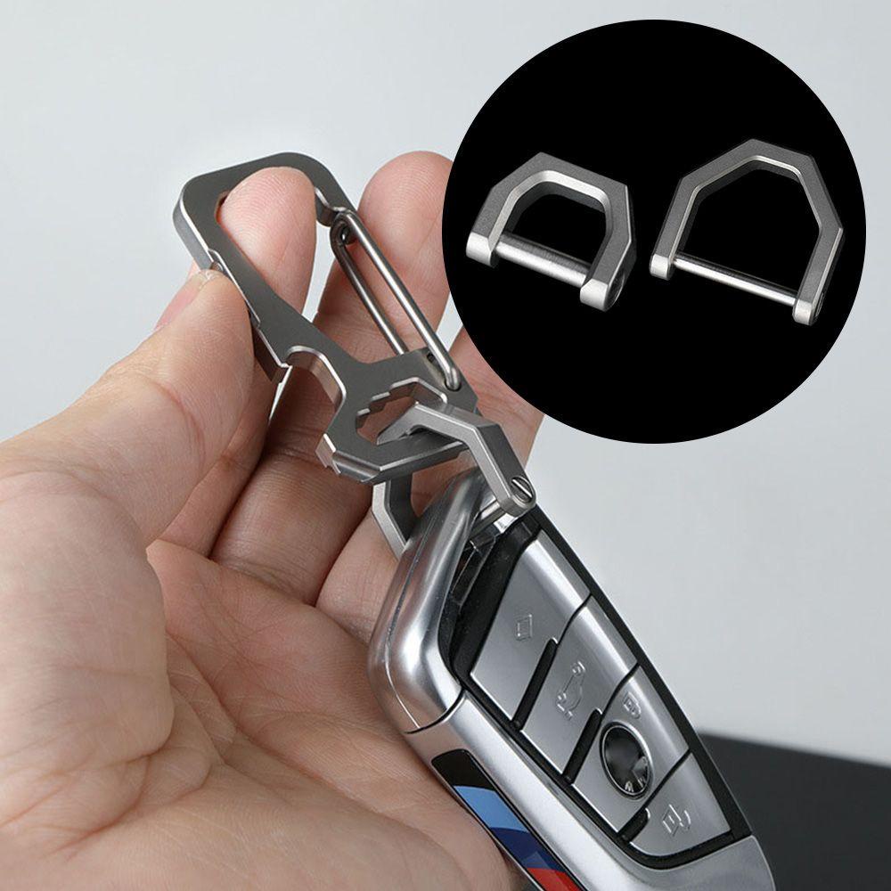 Móc Khóa Hình Móng Ngựa Bằng Titan Chất Lượng Cao