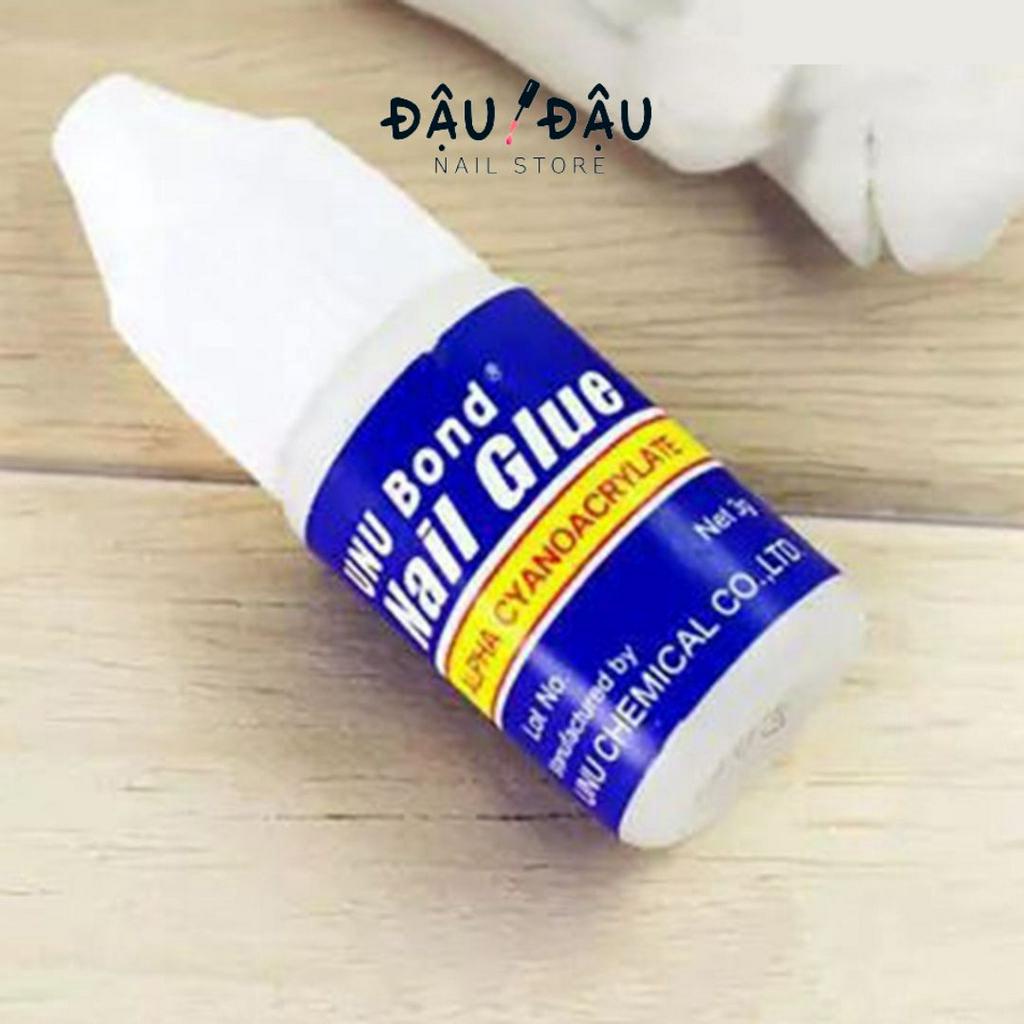 Keo MxBon tem Hồng loại chuẩn xịn keo dán móng giả, đá, charm chính hãng