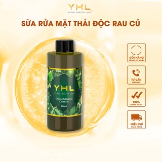 Sữa rửa mặt rau củ thải độc yhl làm sạch sâu giảm lượng dầu 200ml