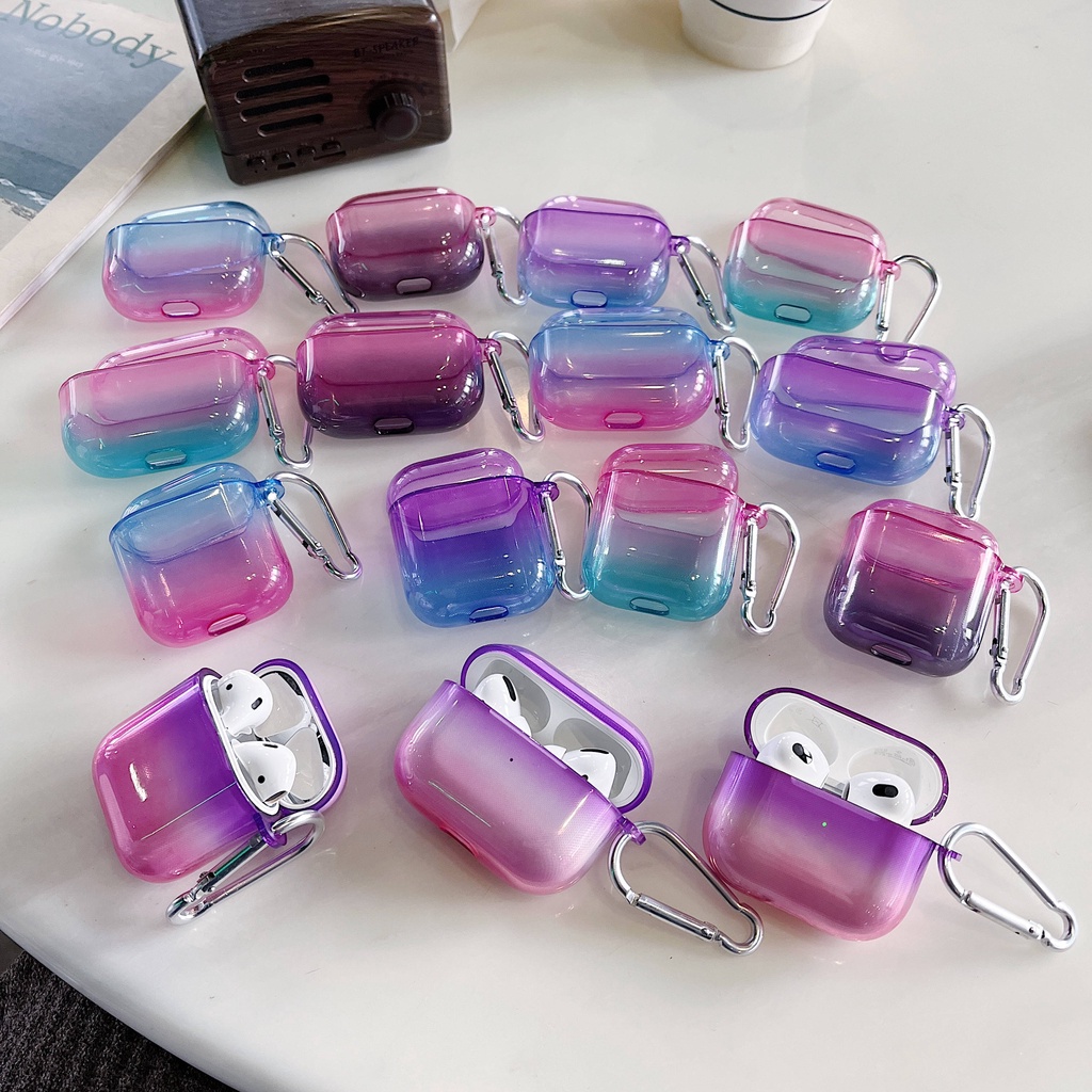 Vỏ Bảo Vệ Hộp Sạc Tai Nghe compatible AirPods Pro 3 3rd/20 2018 Chuyên Dụng Ốp