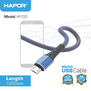 Cáp chống đứt Micro Usb Hapor