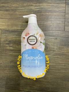 Sữa tắm Happy Bath Natural Real Moisture  900g